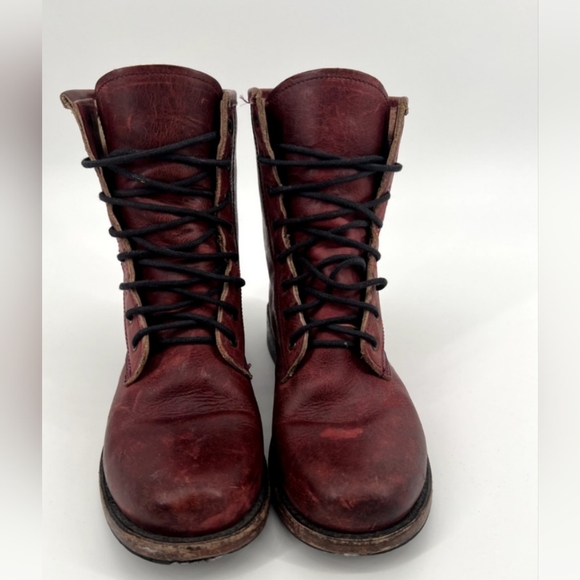 RARE Freebird by Steven Women's Size 8 Charlie Combat Boots Leather - Picture 3 of 14